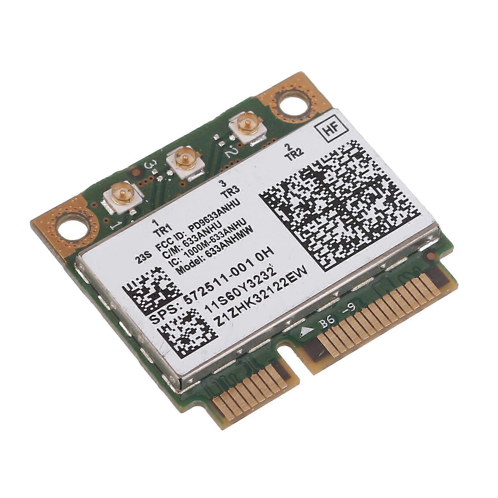 633ANHMW Networks Card Wireless WiFi Card Wifi Adapter for EliteBook 8440P 2540P Laptop Desktop PC Gaming Accessories Multicolor