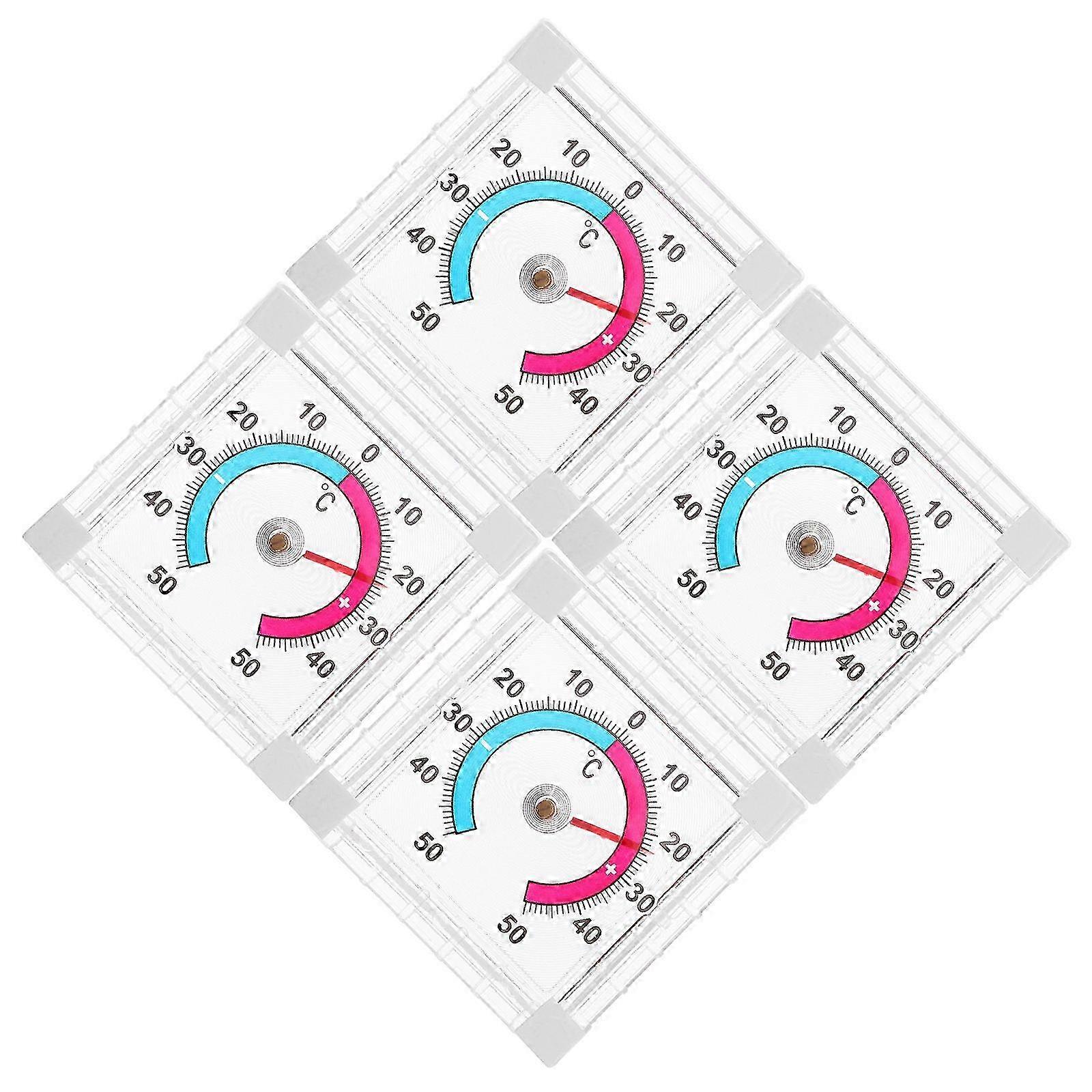 Thermometer for windows and doors with outdoor temperature monitoring