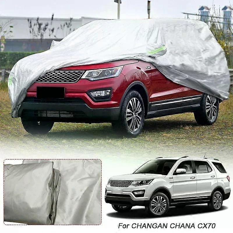 Apply 210T Polyester Waterproof For CHANGAN CHANA CX70 CS35 CS55 CS75 EADO PLUS CS85 CS95 UNI-S UNI-K UNI-T UNI-V UNI-Z Car Cover