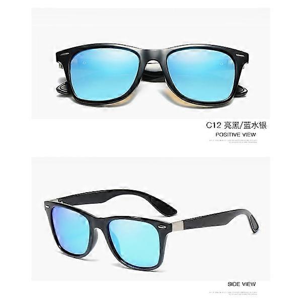 Trendy Polarized Sunglasses - Various Colors (C4) OceanBlue C4