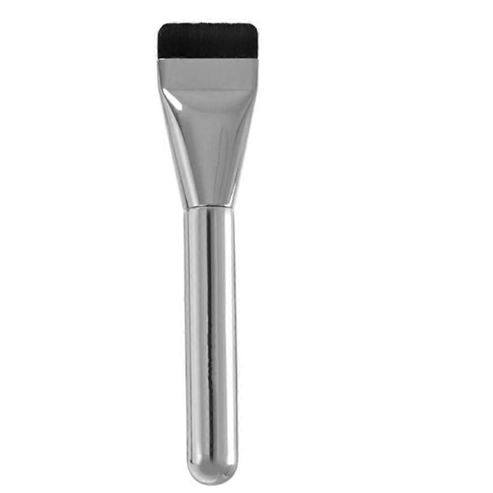 Foundation Brush for Liquid Makeup, Flat Full Coverage Brush with Flawless Finish and Ergonomic Grip