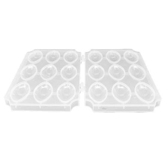 Manual 9-Grid Mold for Homemade Meatloaf, Heat-resistant Non-stick Easy Release