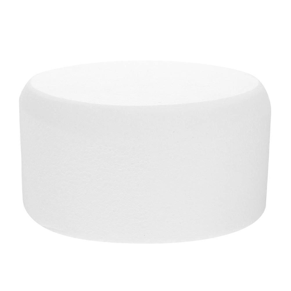 Egg Cake Mold Round Cake Making Supply for Practice White Foam