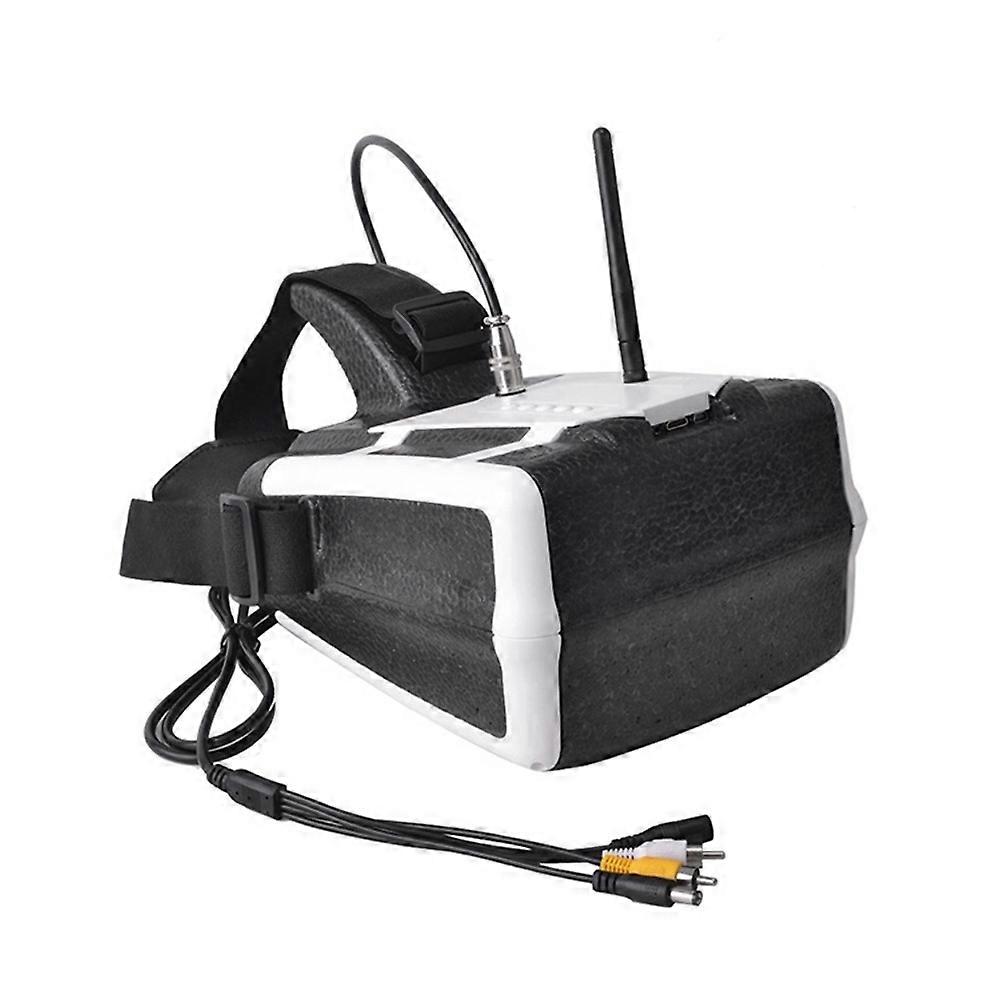 5.8G FPV Goggles 7-Inch Display Receiver 1280x800 40CH HDMI-Compatible FPV Video Goggles for FPV Drones EU Plug