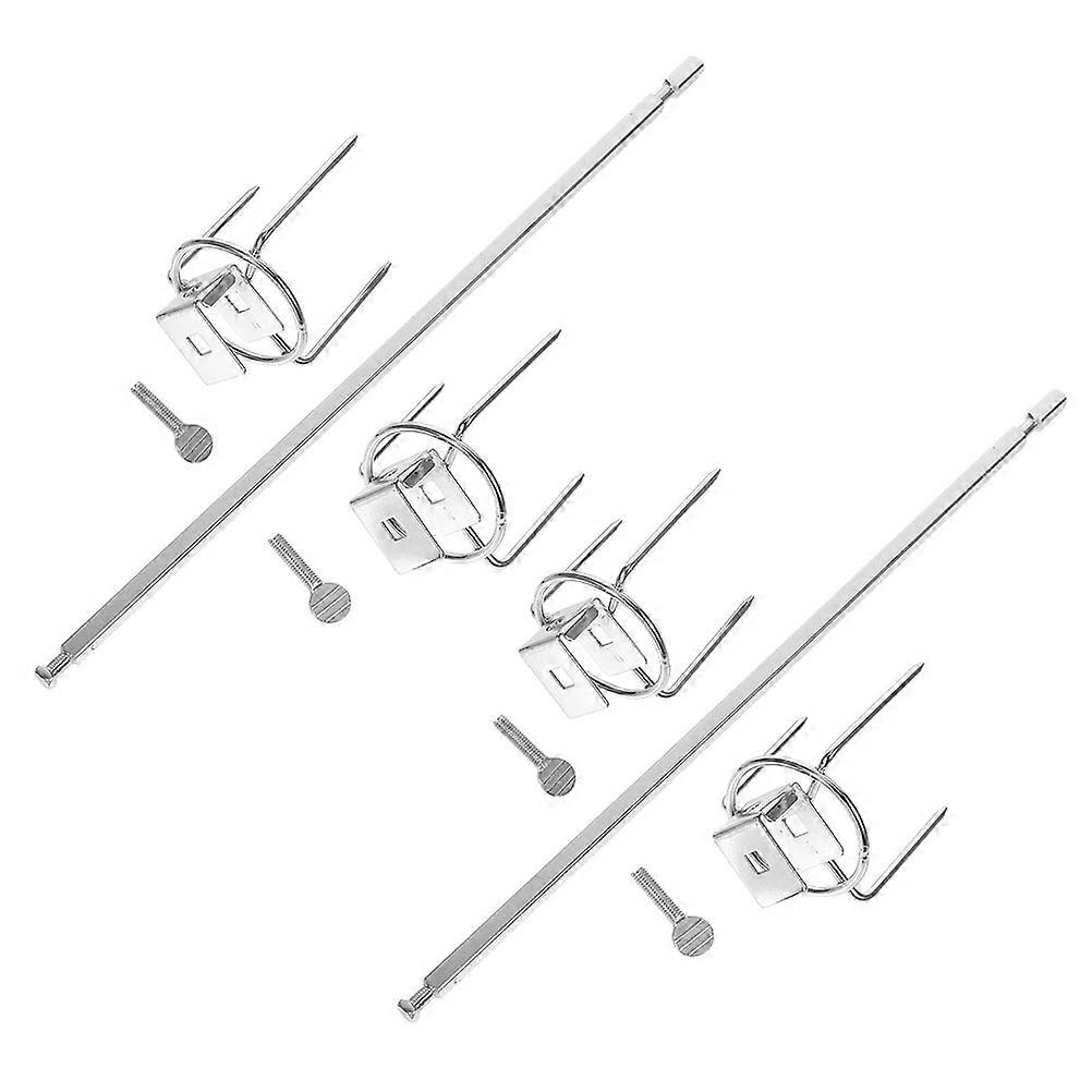 Stainless Steel Bbq Fork 2Set for Turkey Roasting and Grilling