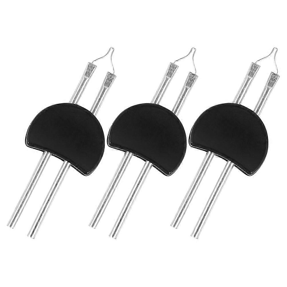 Wax Welding Pen Head Steel 3Pcs for Precise DIY Jewelry Repairs