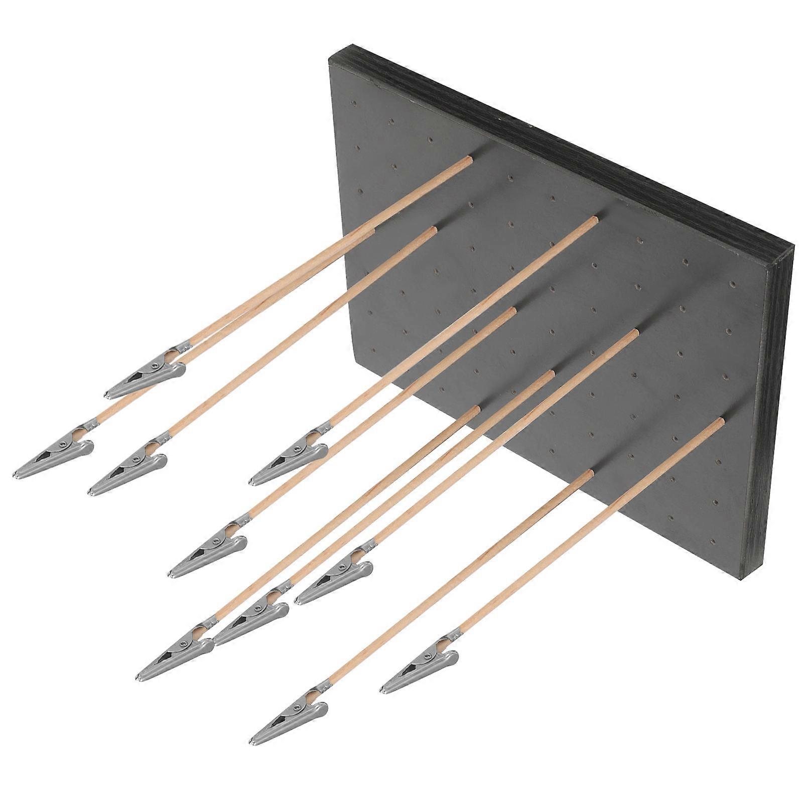 1 Set Model Making Paint Booth Stand Color Clips Base Coloring Clips