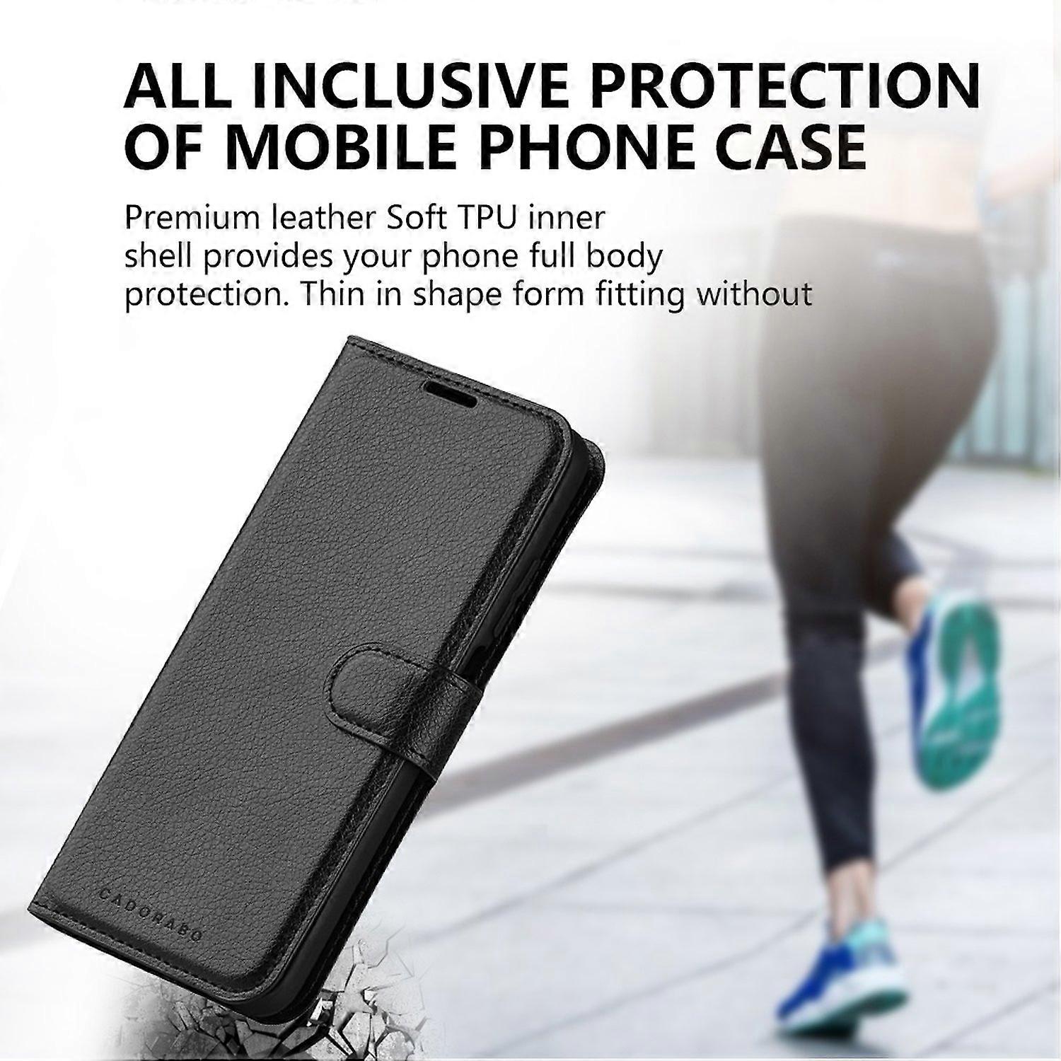 Nokia 2.4 Case - Protective Case with Card Slots and Stand Function