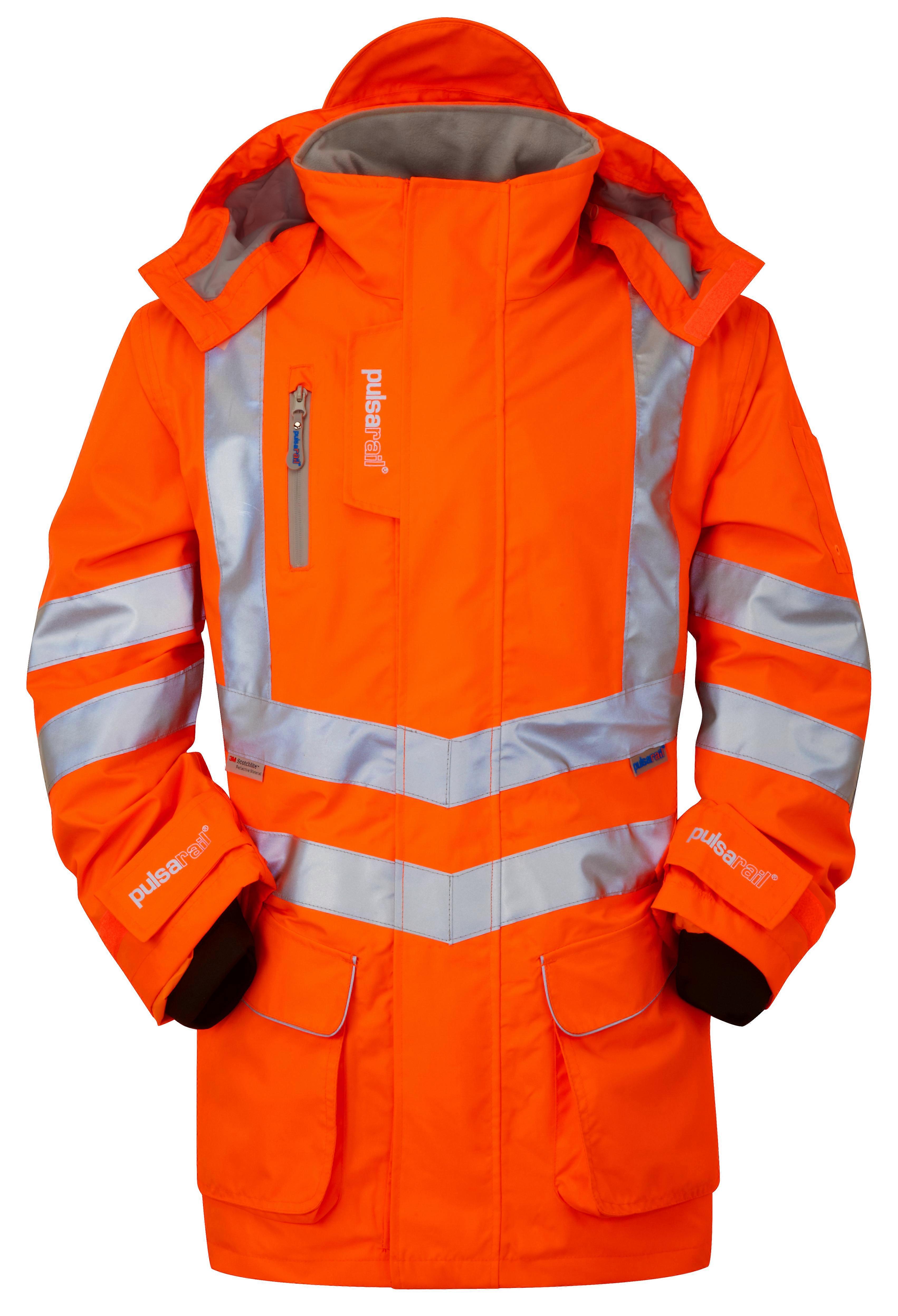 Pulsar PR502 Rail Specification Padded Storm Coat Extra Large