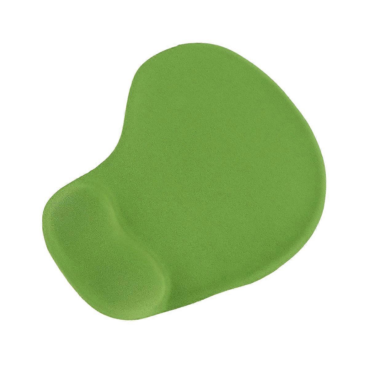 Silicone Wrist Support Mouse Pad Non-Slip for Computer Wrist Rest Green