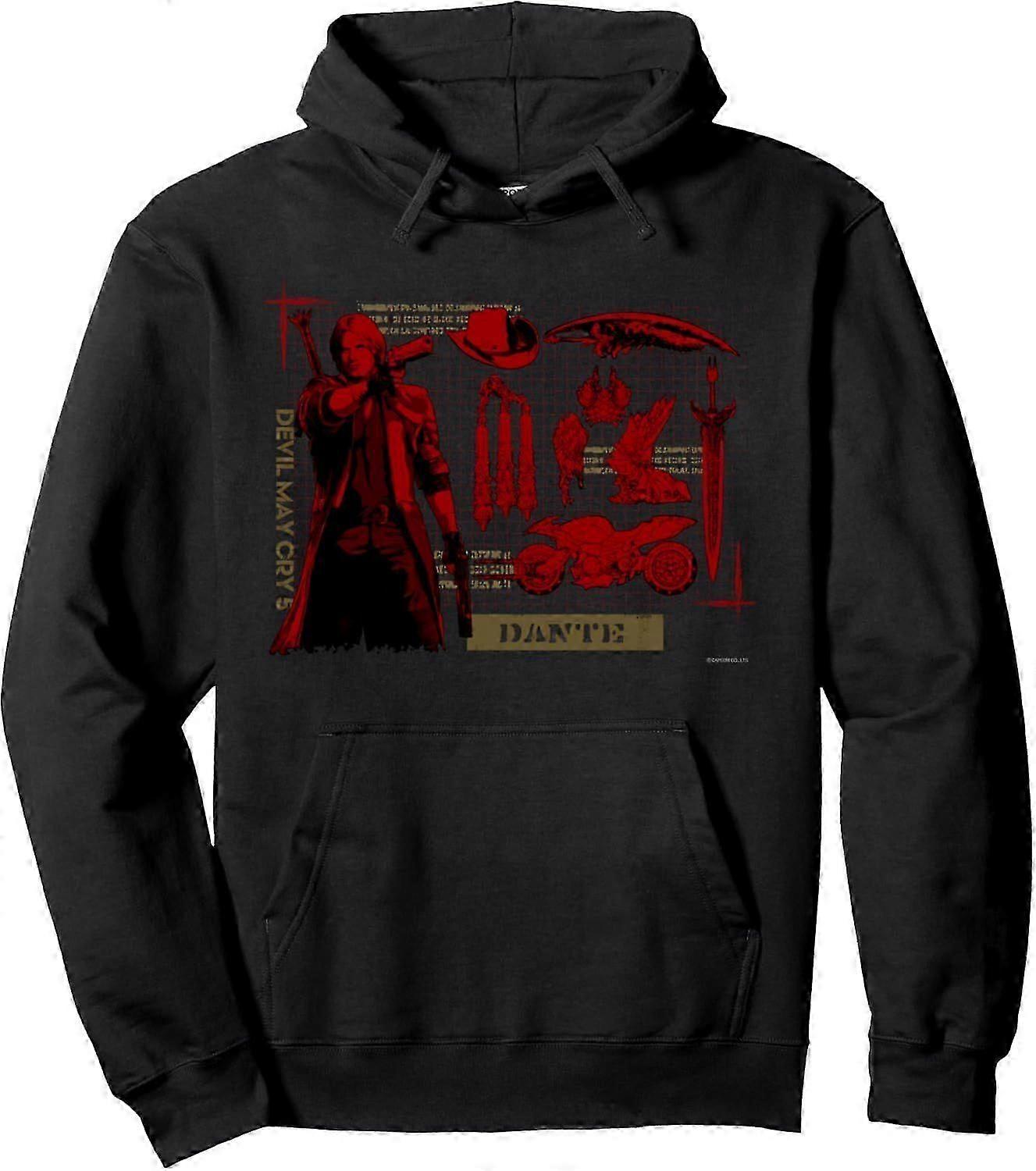 Devil May Cry 5 Dante Hoodie ty 0549