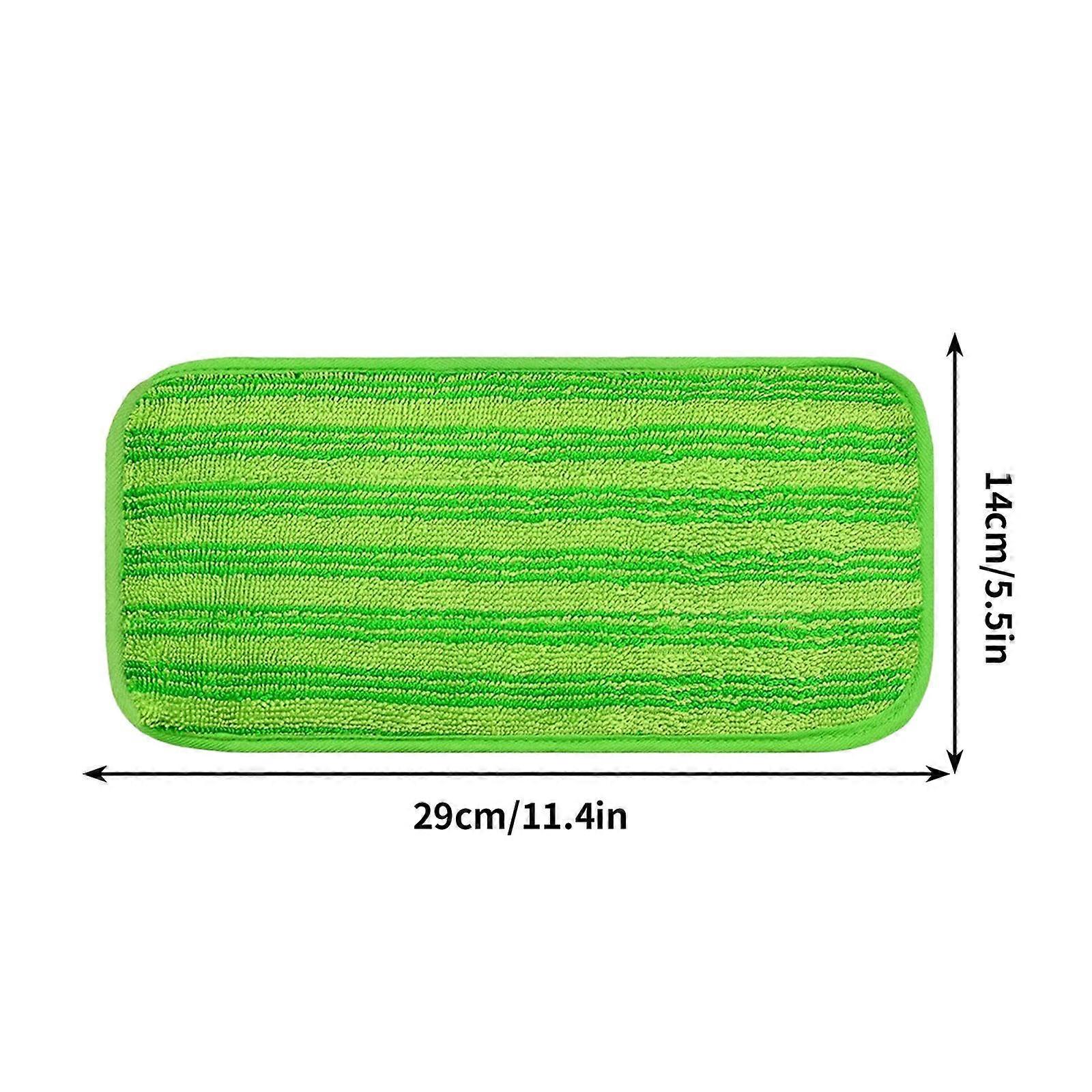 Washable Microfiber Mop Mat Mop Replacement Head Quick Floor Sweeper for Hard Surface Floors and Low Pile Carpet