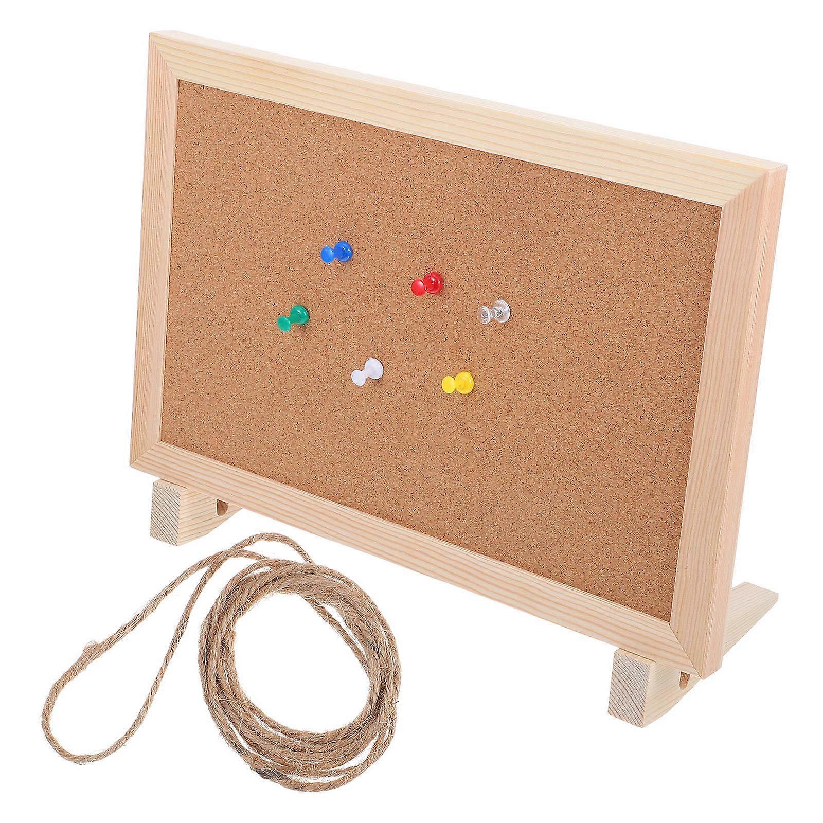 Decorative Cork Board for Desk with Message Purpose 2Pcs