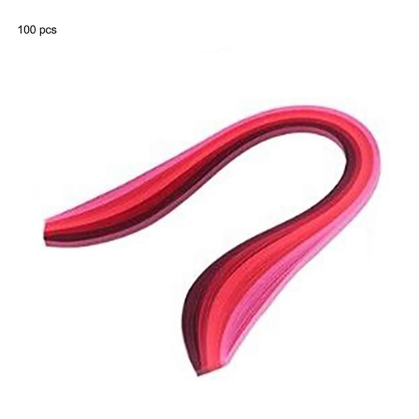 100pcs 5mm Gradient Color Paper Quilling Strips For Diy Handmade Craft Project