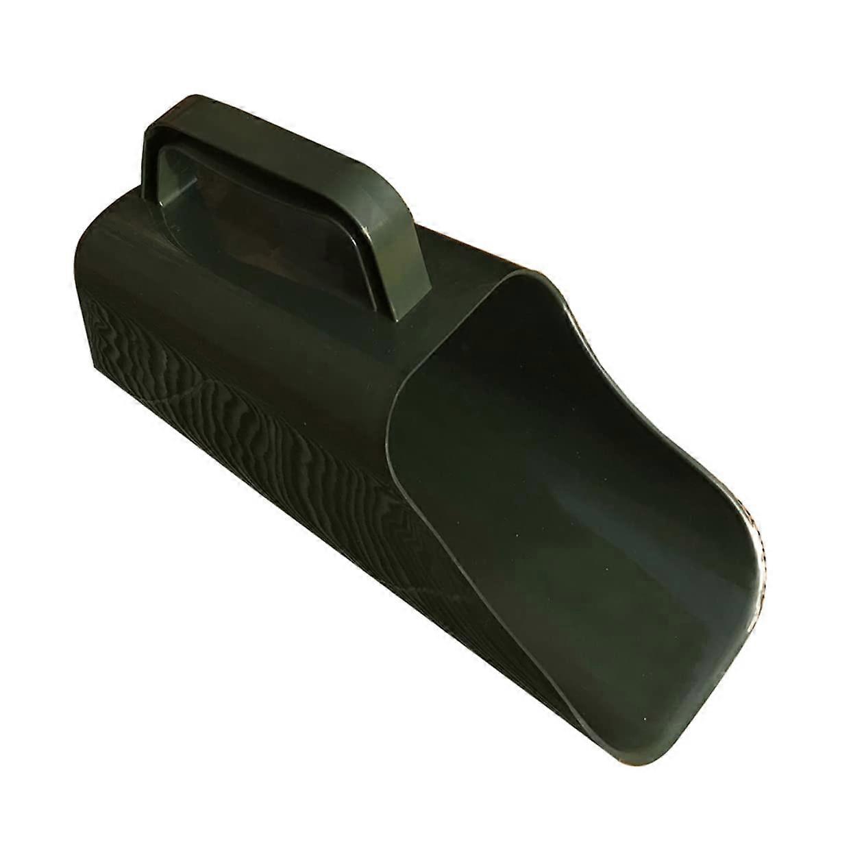 Durable Plastic Garden Soil Scoop with Ergonomic Handle for Easy Potting and Compost Transfer