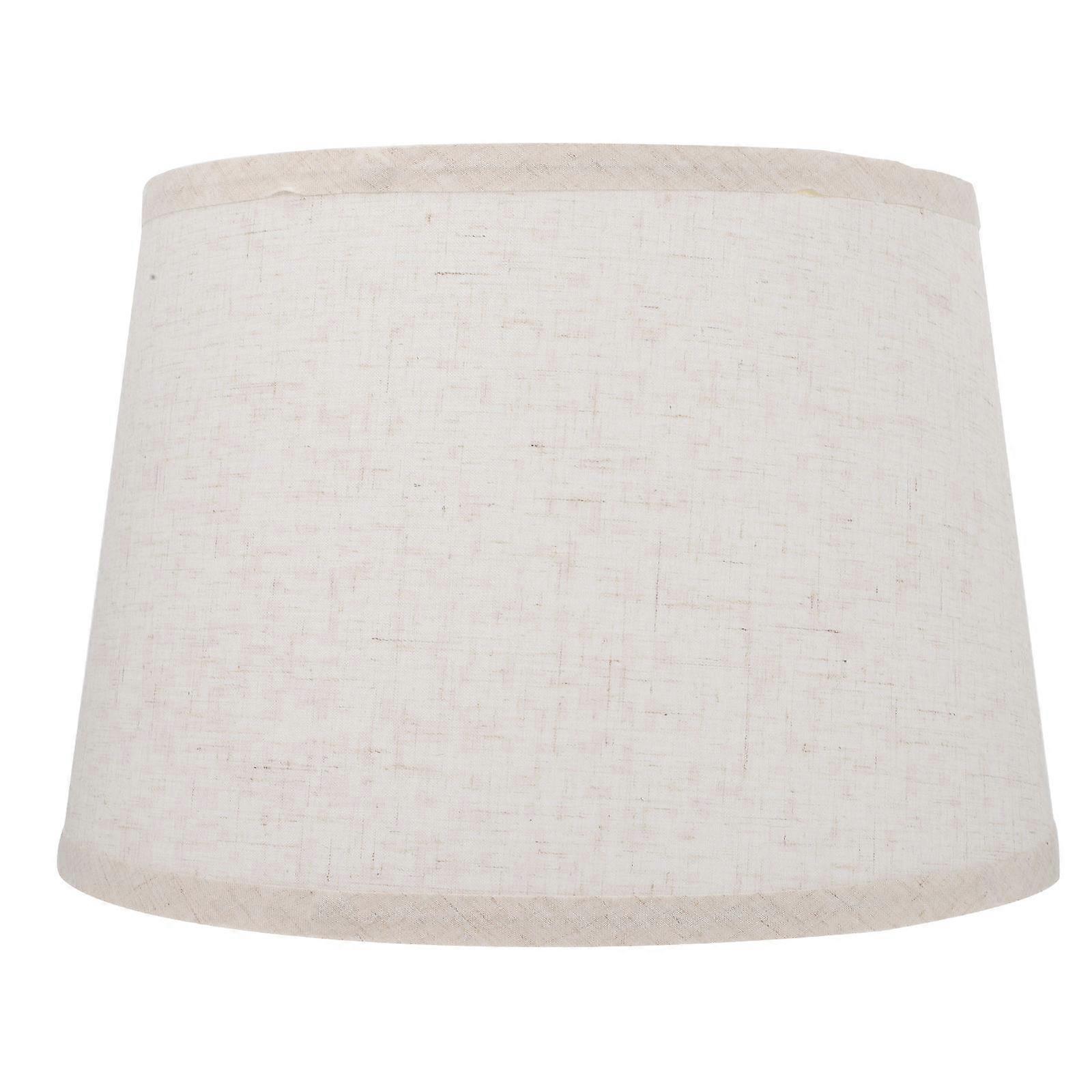 Table Lamp Shade Fabric Replacement 2Pcs Beige Light and Durable Cover