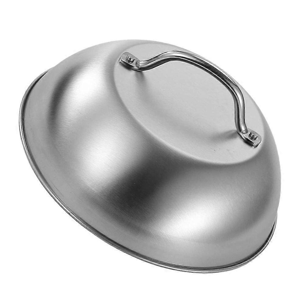 Universal Pan Cover Frying Pan Splatter Guard Multi Function Pan .60X22.60X10.50CM Silver 1 Piece