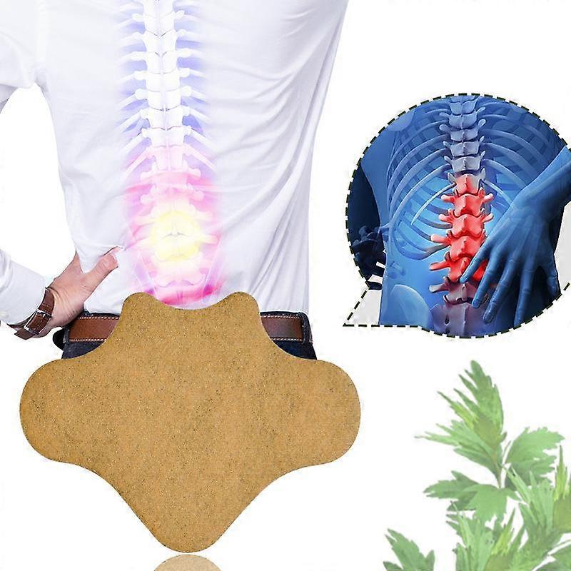 12Pcs Back Slumbar Sticker Pain Relief Patch Moxibustion Patch Plaster Stickers
