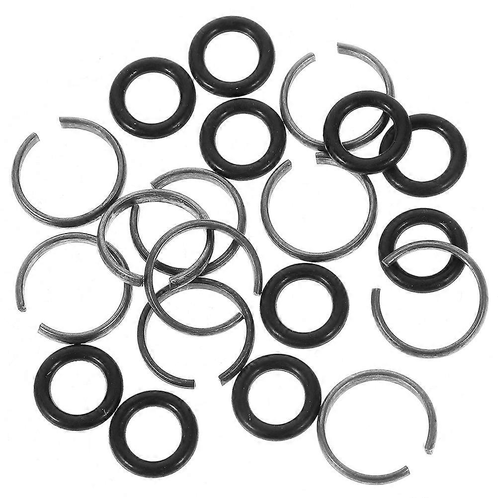 Electric Impact Wrench Ring 9Sets for Wrench Use with Rubber O-Ring