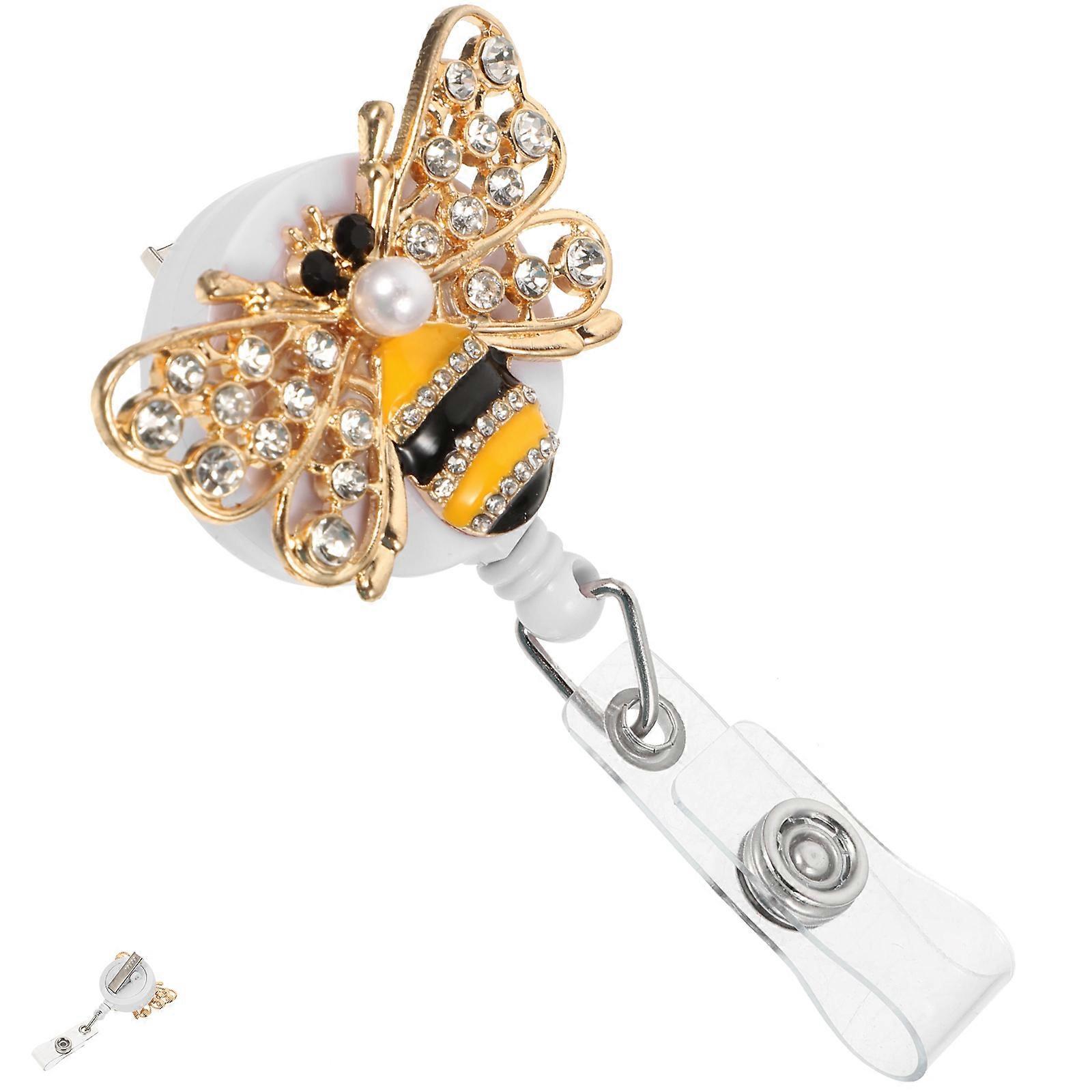 Rotatable Metal Badge Holder Clips for Nurses Daily Use