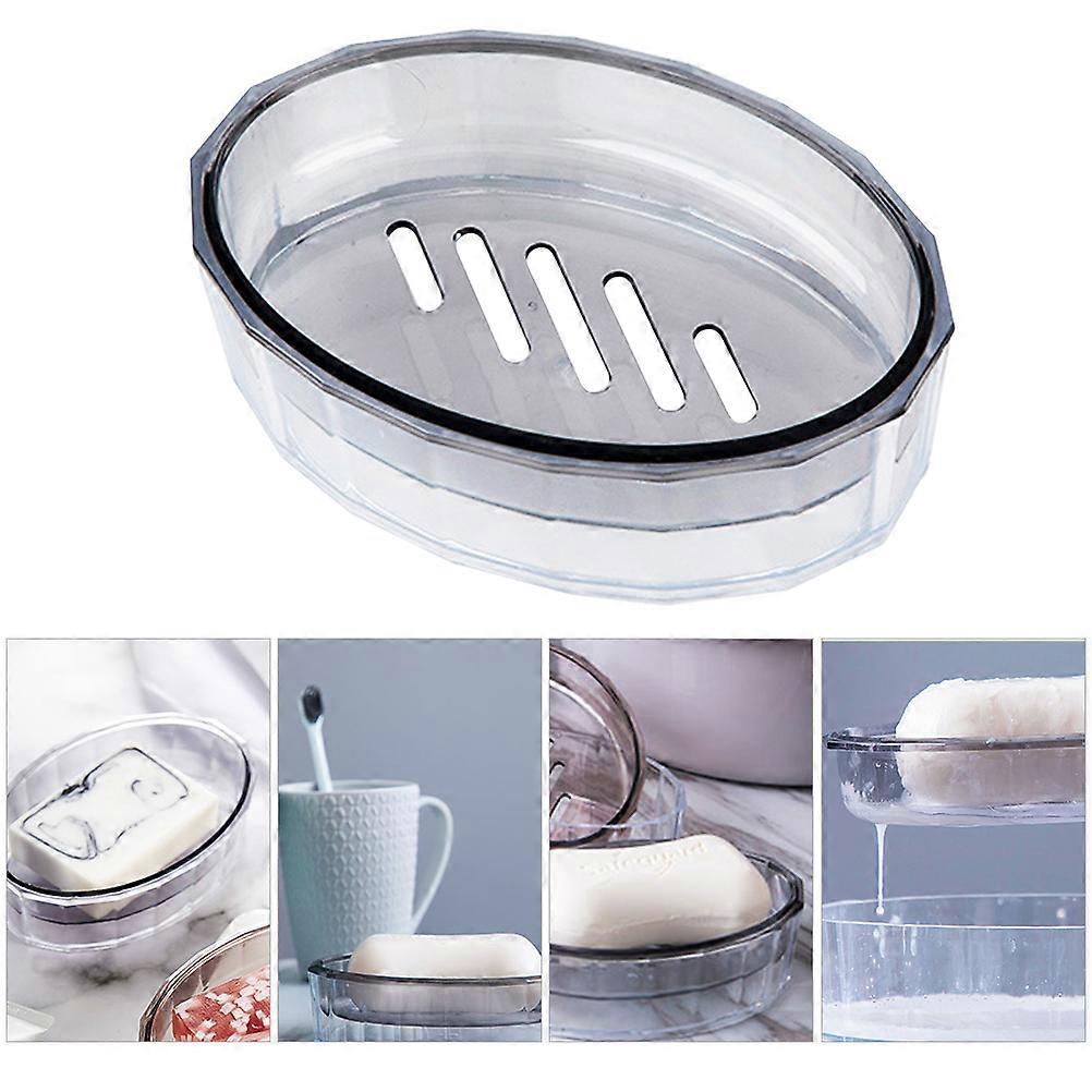 Soap Storage Rack Grey for Storage 1Pcs Creative Soap Draining Dish