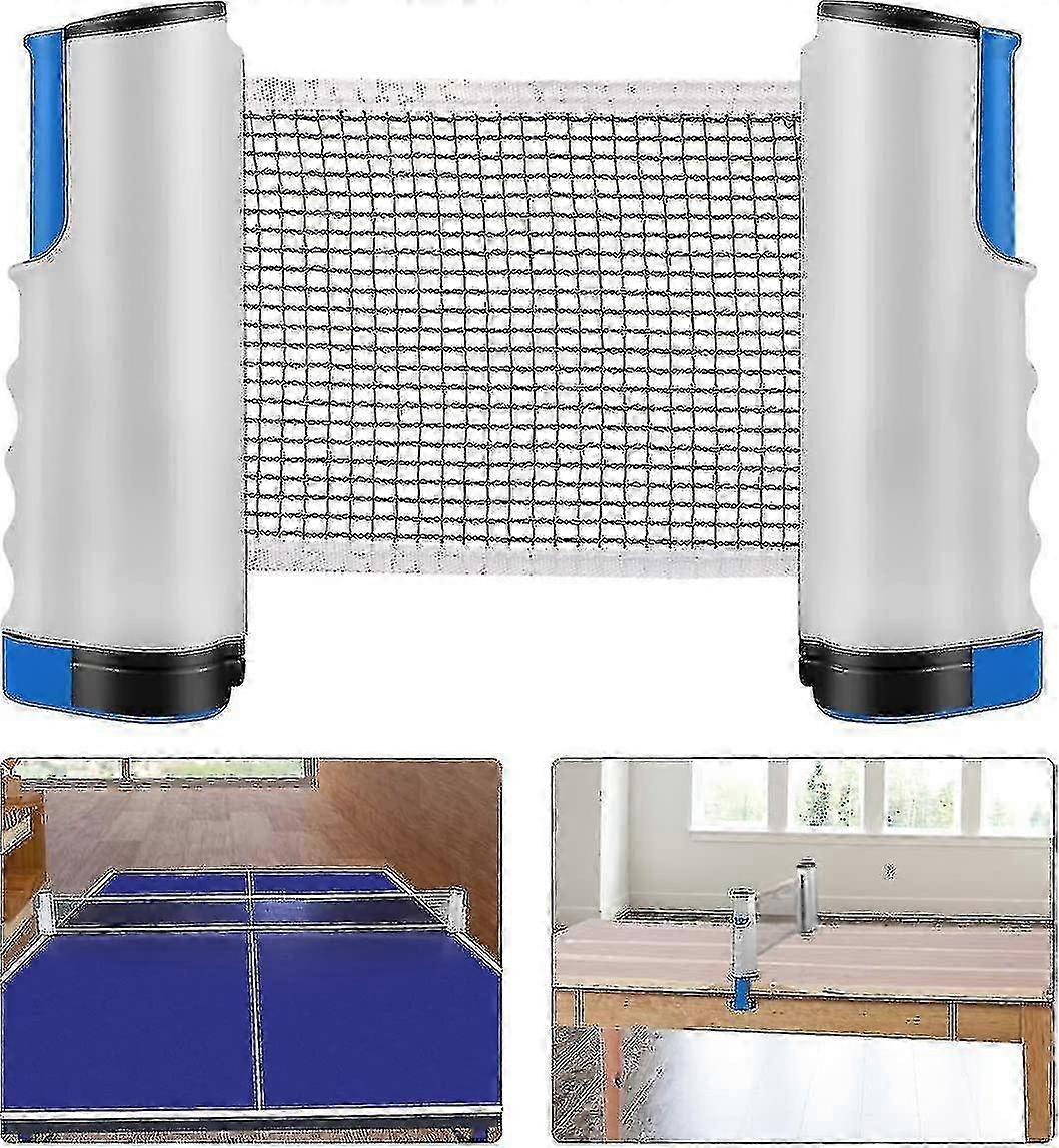 2025 Table Tennis Nets Table Tennis Nets, Adjustable Retractable Net, Ping Pong Replacement Net, Movable
