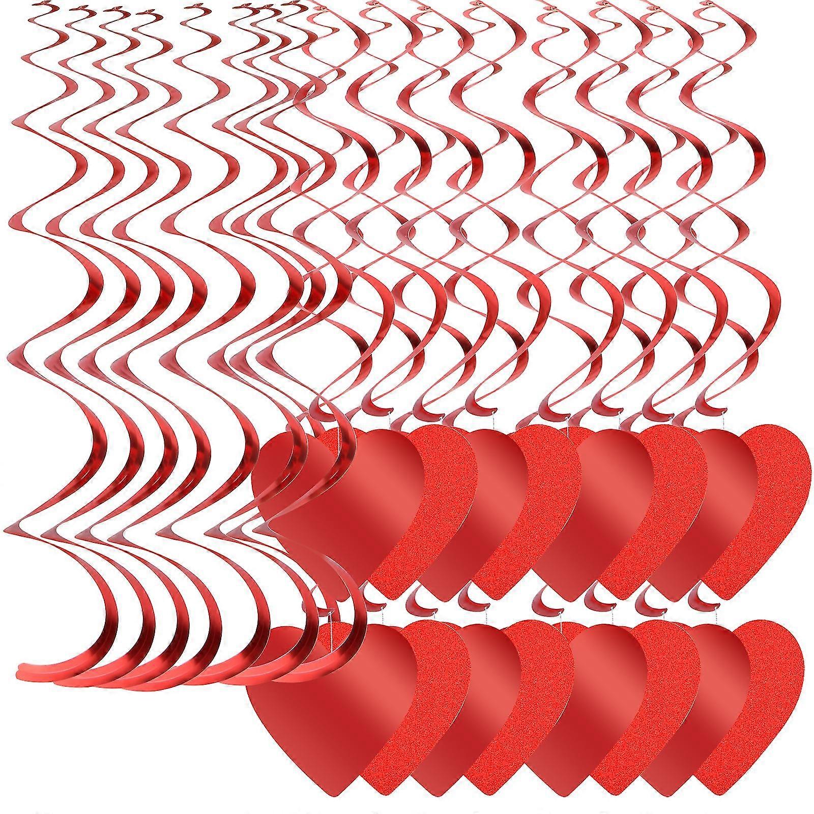 30 Pcs Hanging Party Streamers 25-26