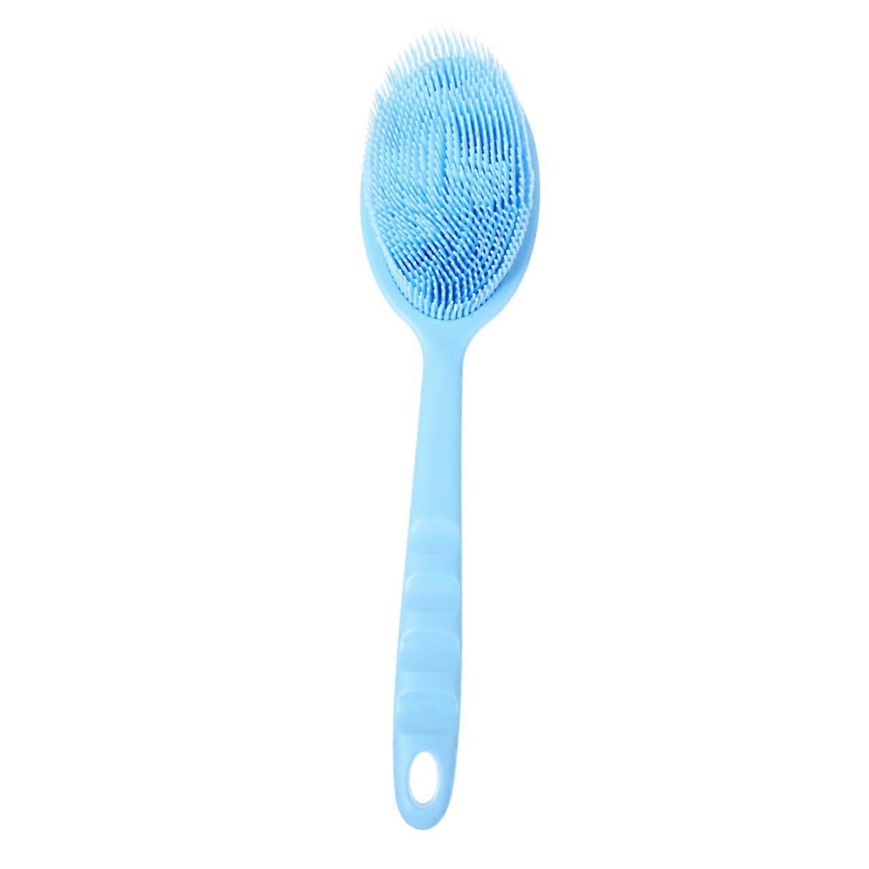 Bath Brush with Long Handle for Back Scrubbing, Deep Exfoliating Shower Body Brush for Home Use