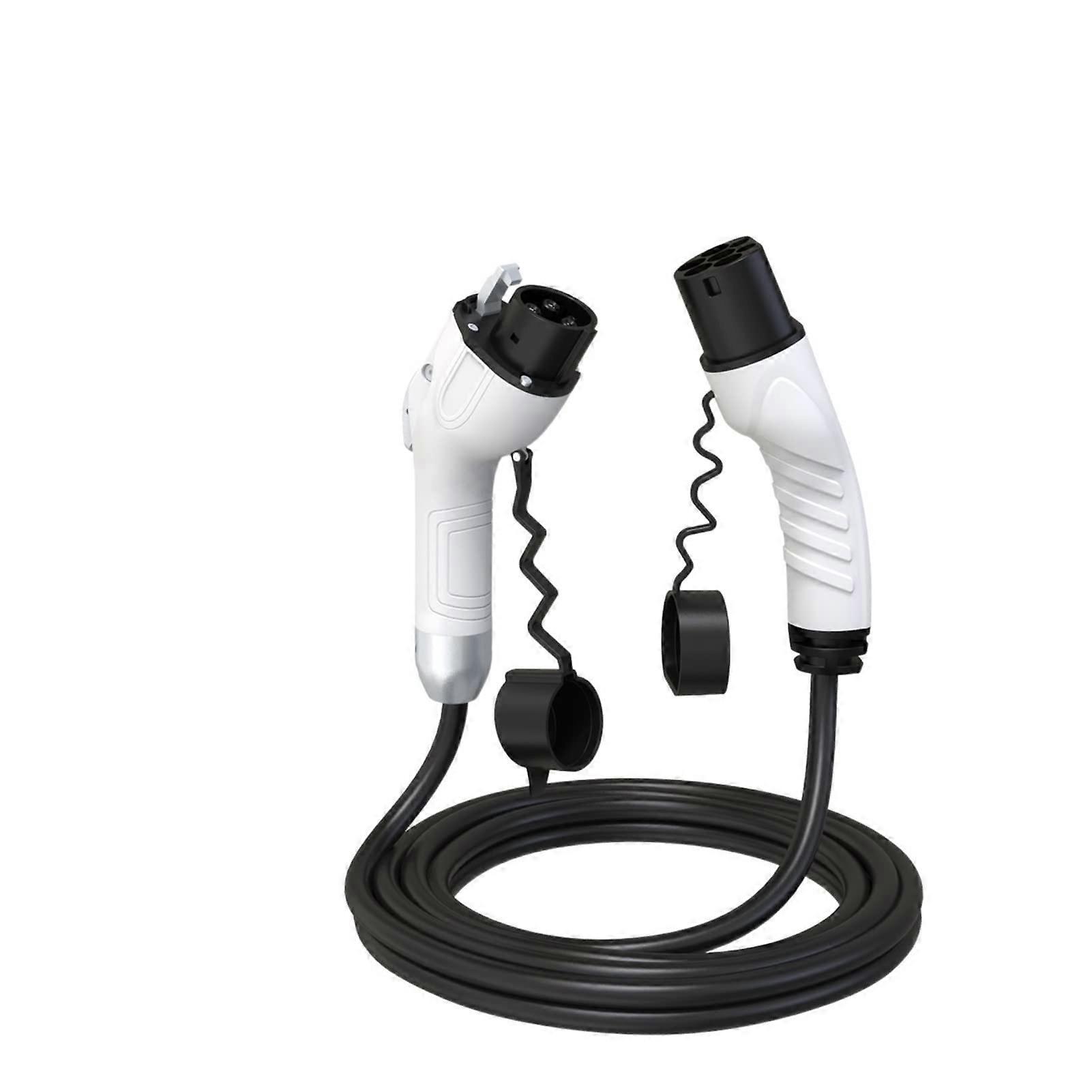 Smart EV Charger 32A Type1 to Type2 Cable 5m with Temperature Control for Home Charging Station