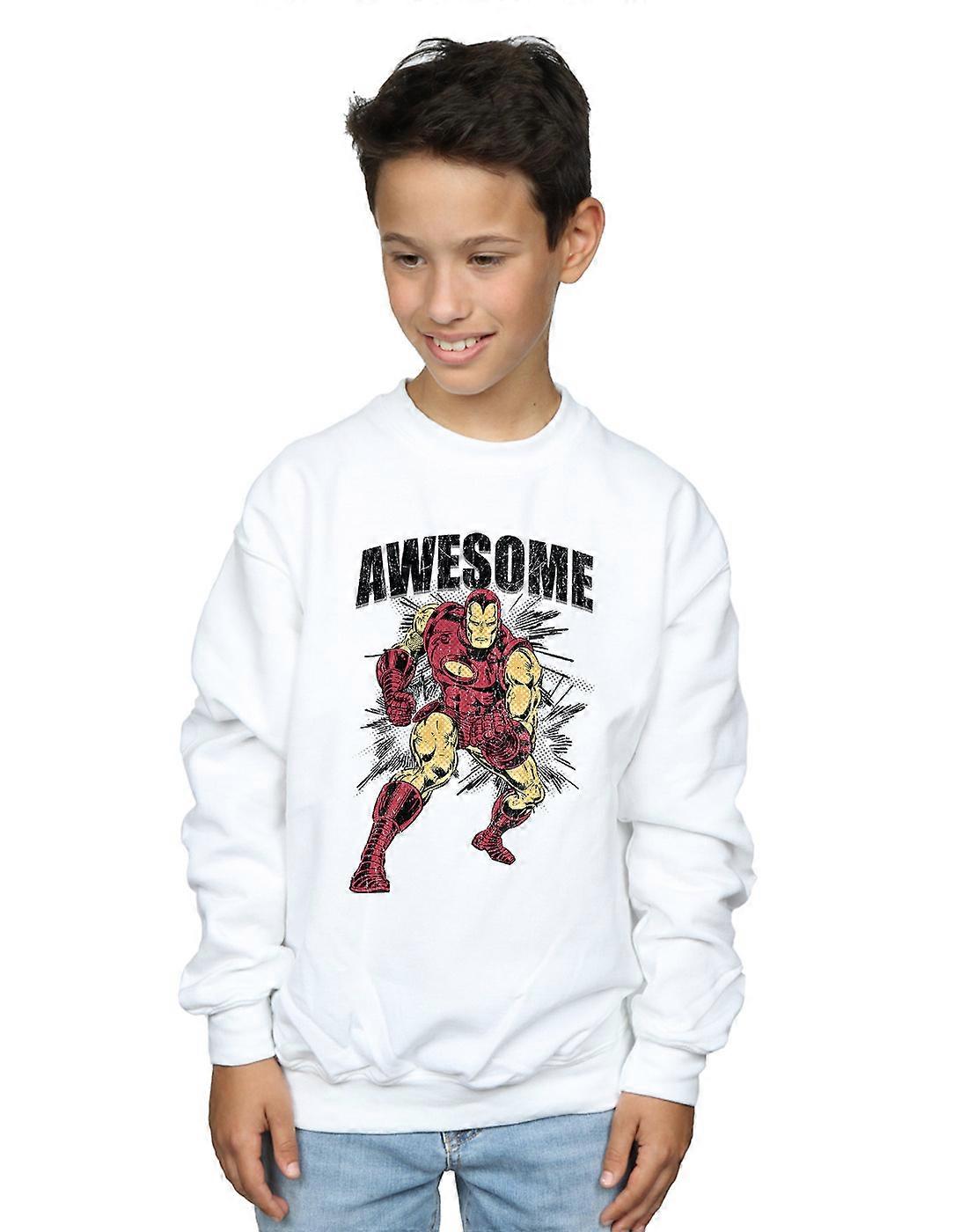 마블 보이즈 어썸 아이언맨 스웨트셔츠