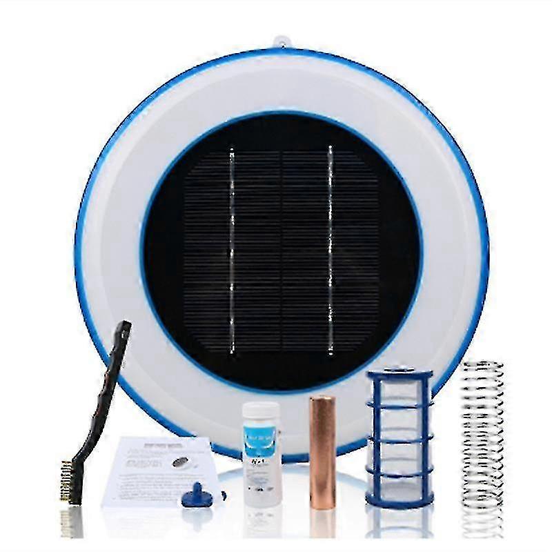 Pool water purifier with solar ionizer technology
