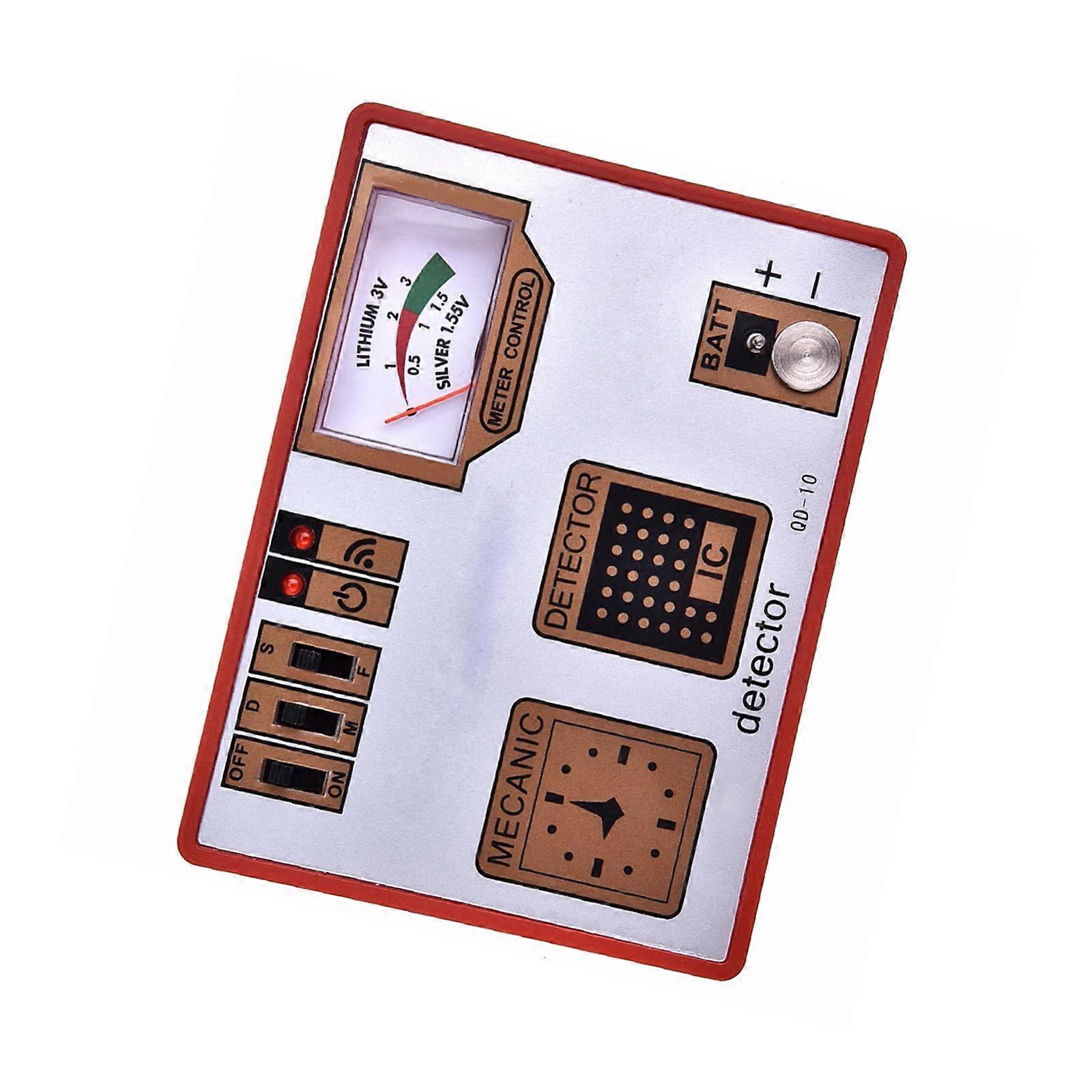 Watch Battery Tester and Movement Analyzer with BuiltIn Demagnetizer for Professional Watchmakers