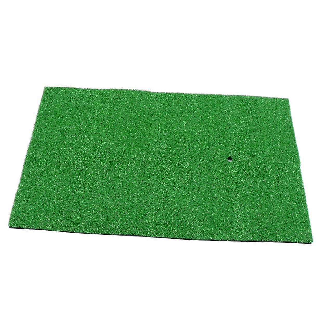 Golf Hitting Mat with Realistic Turf Surface for Indoor Practice, Chipping and Putting Training