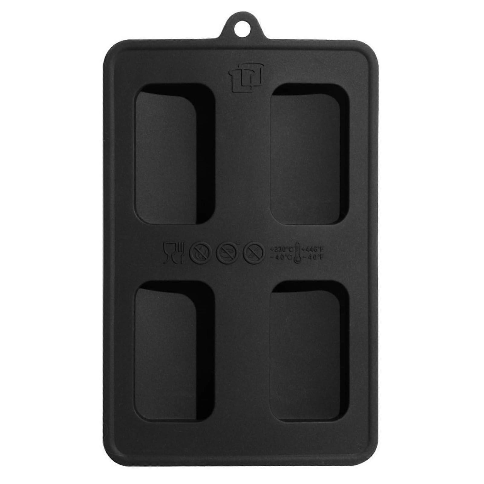 2PCS Black Silicone Toaster and Bread Maker Dustproof Covers Easy Clean Flexible Fit Design