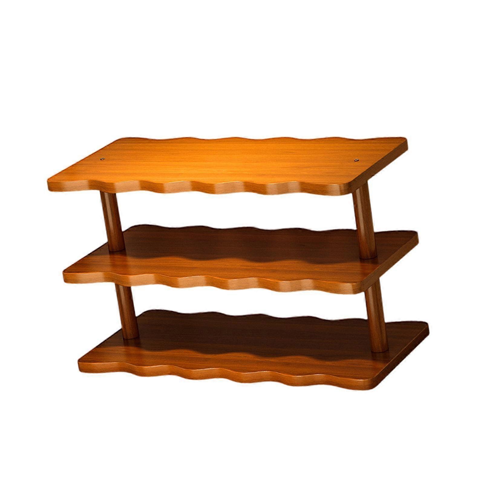 Desktop Organizer 3 Layer Display Riser Stand for Table Farmhouse Office