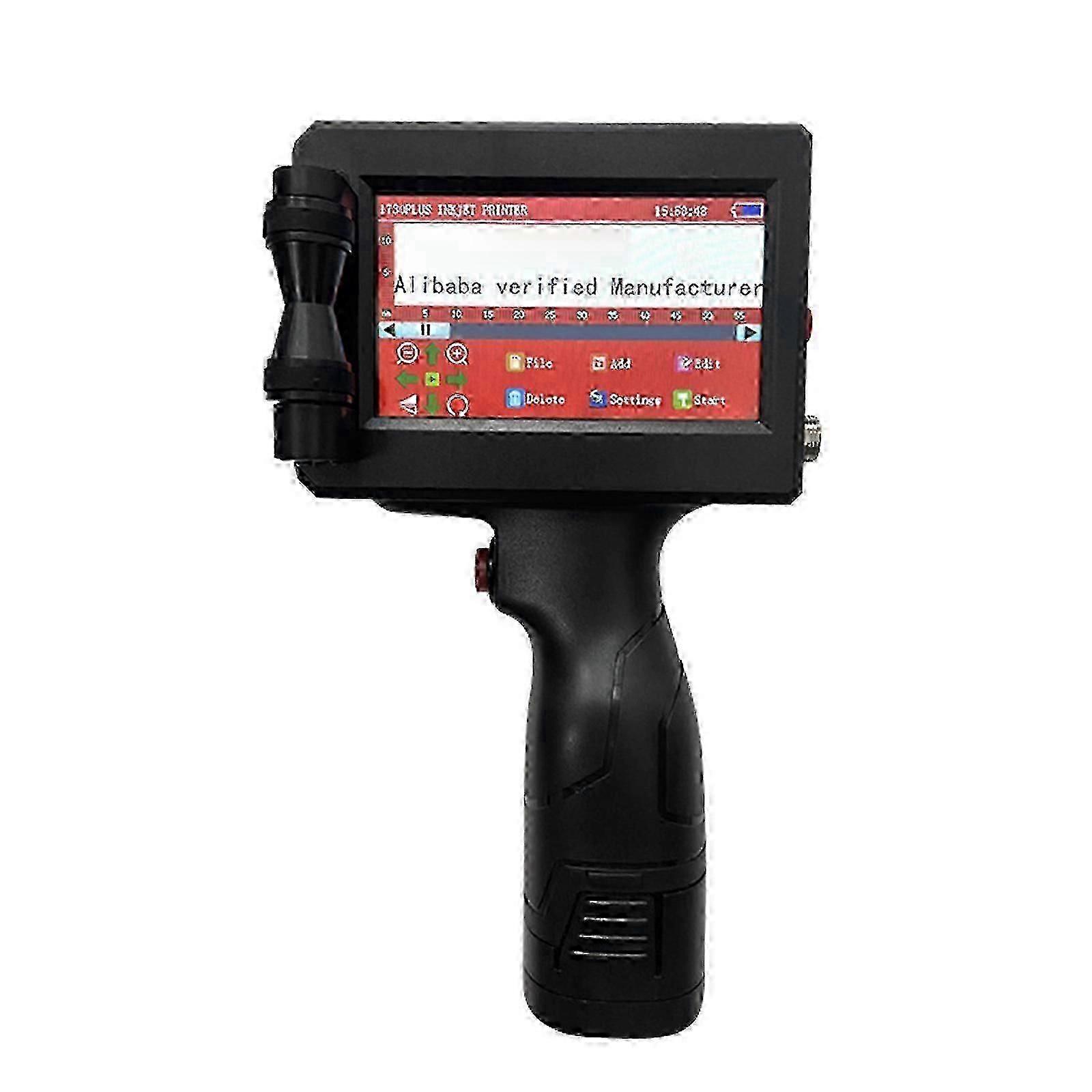 QR Bar Code Expiry Date Logo Label Portable Mini Handheld Thermal Inkjet Printer fp