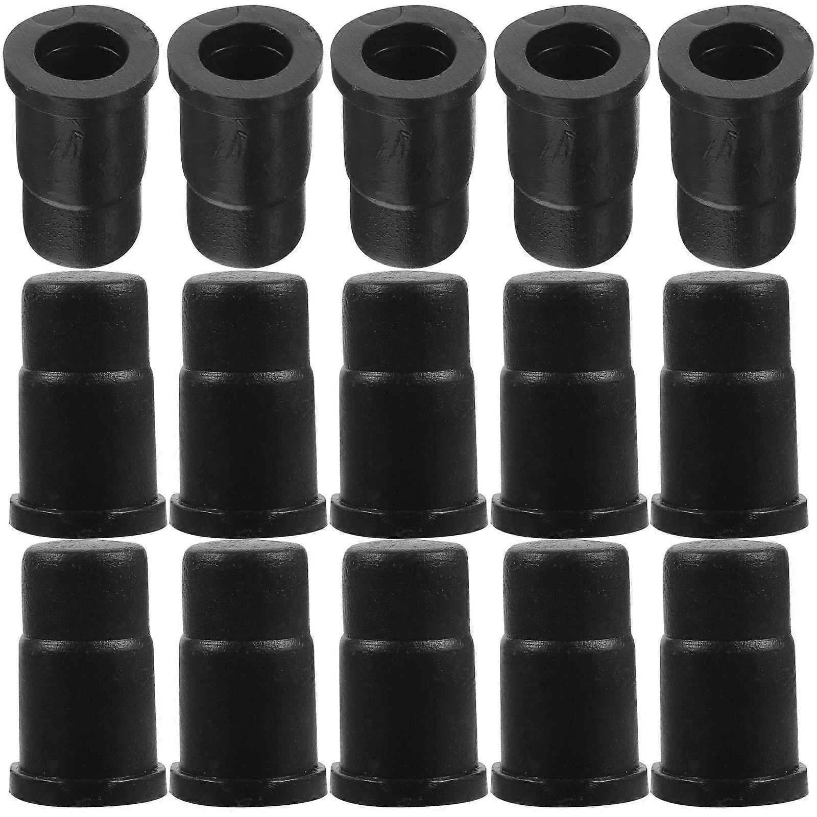 40Pcs Caster Socket Replaceable Furniture Insert Socket Caster Sleeve Inserts Replacement