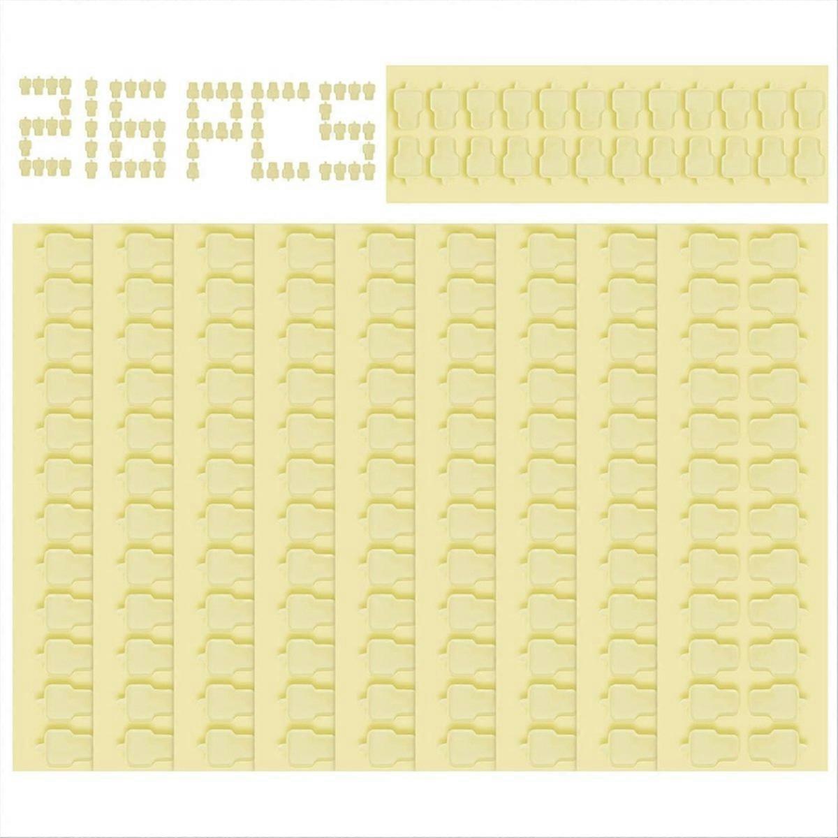 216 pcs ruban adhésif compatible avec -bébé, mastic collant