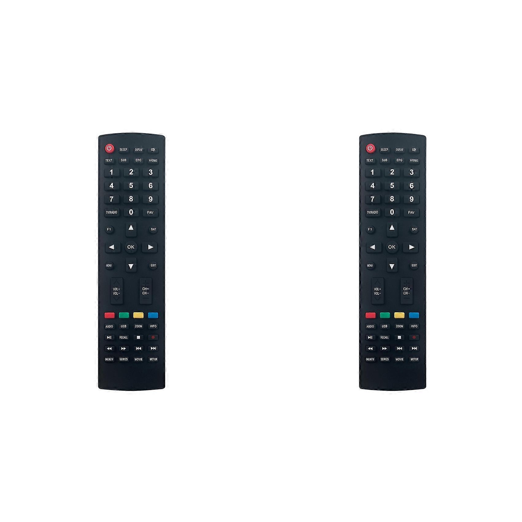 2X Replacement Remote Control Applicable for ISTAR TV Box A9000 A8500 A8000 A1600 A65000 A9700 Zeed222 Zeed333 Zeed444 Black