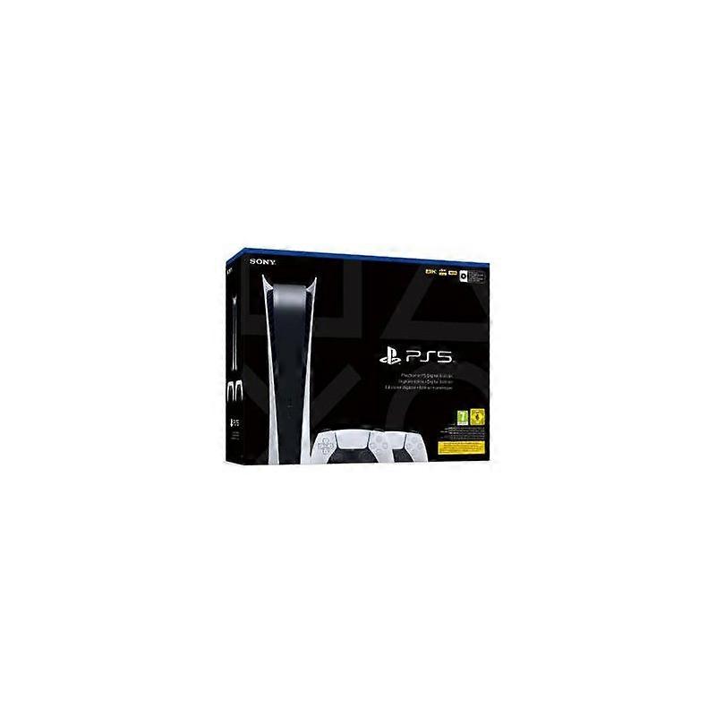 Ps5 Console 825gb Digital Ed. White + 2 Dualsense