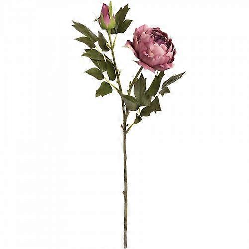 Hill Interiors Artificial Rose Peony Spray