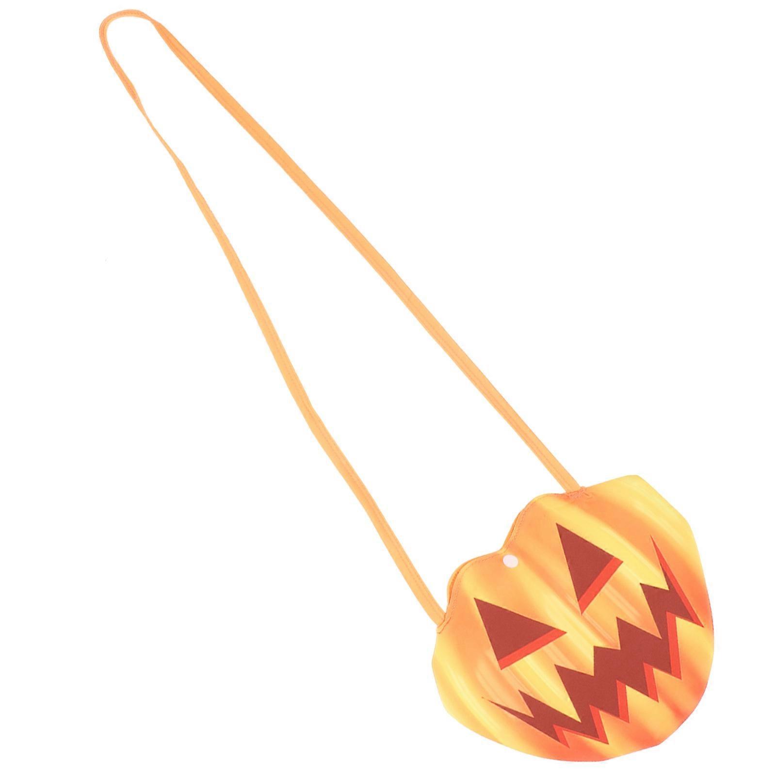 Pumpkin Pattern Halloween Bag for Storage 5Pcs Orange Candy Pouches