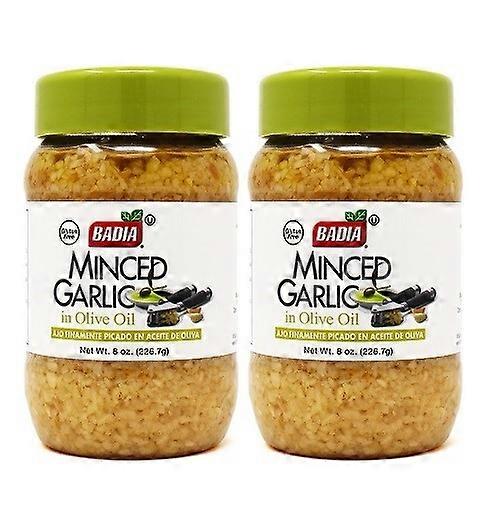 Badia Hackad Vitlök I Olivolja 2 Pack