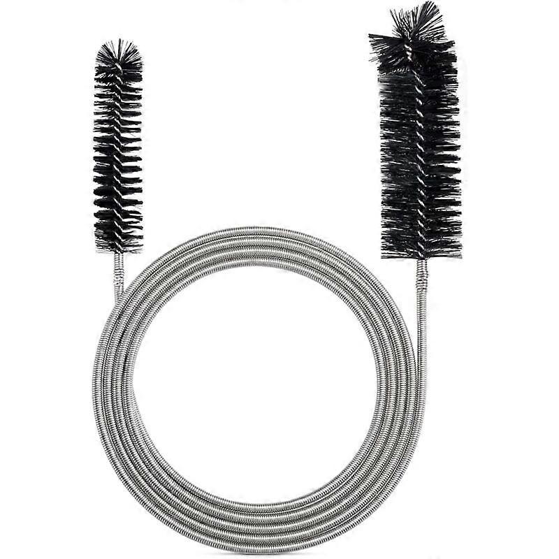 Flexible pipe cleaning brush - 2 m, black