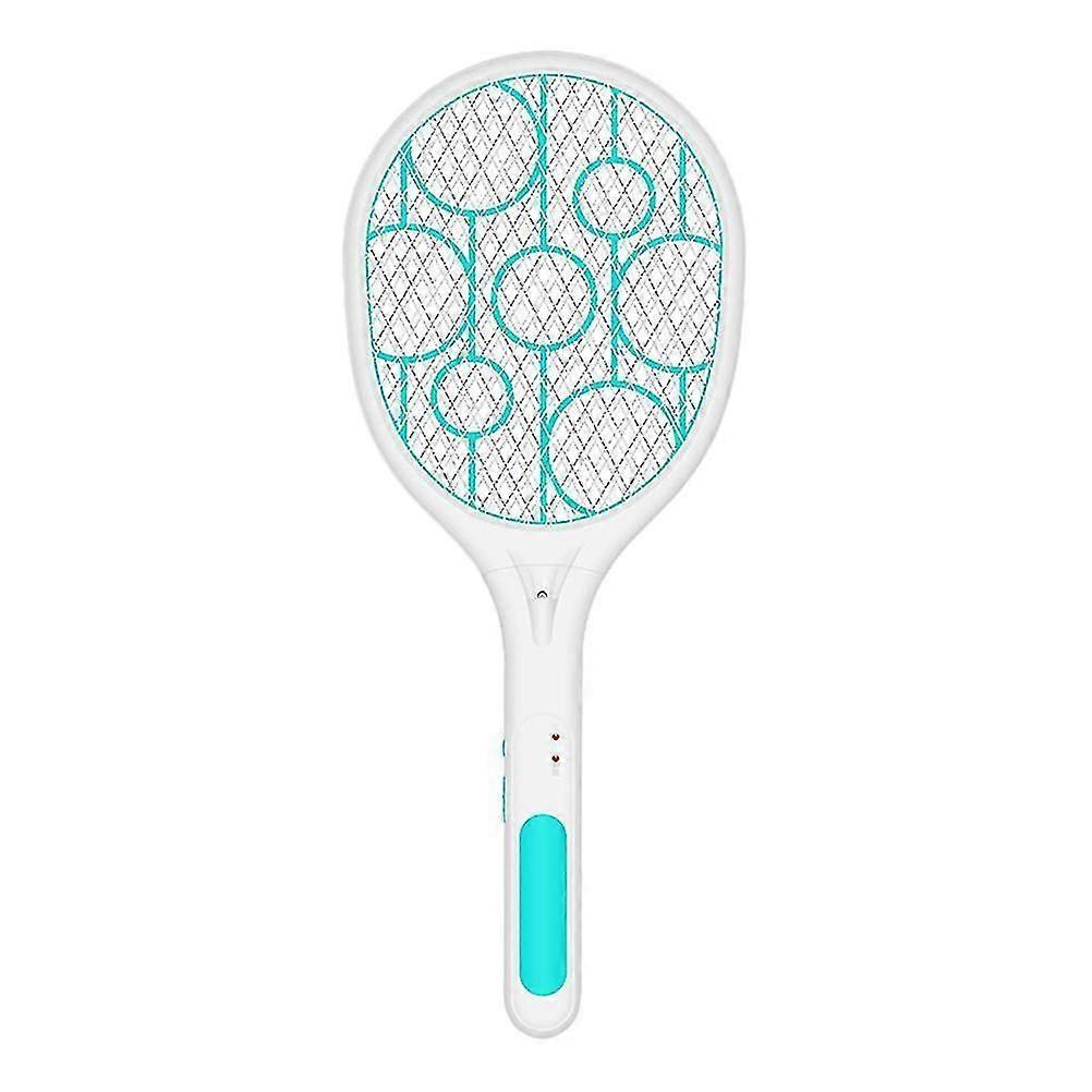Electric LED Rechargeable Bug Swatter Fly Killer Racket