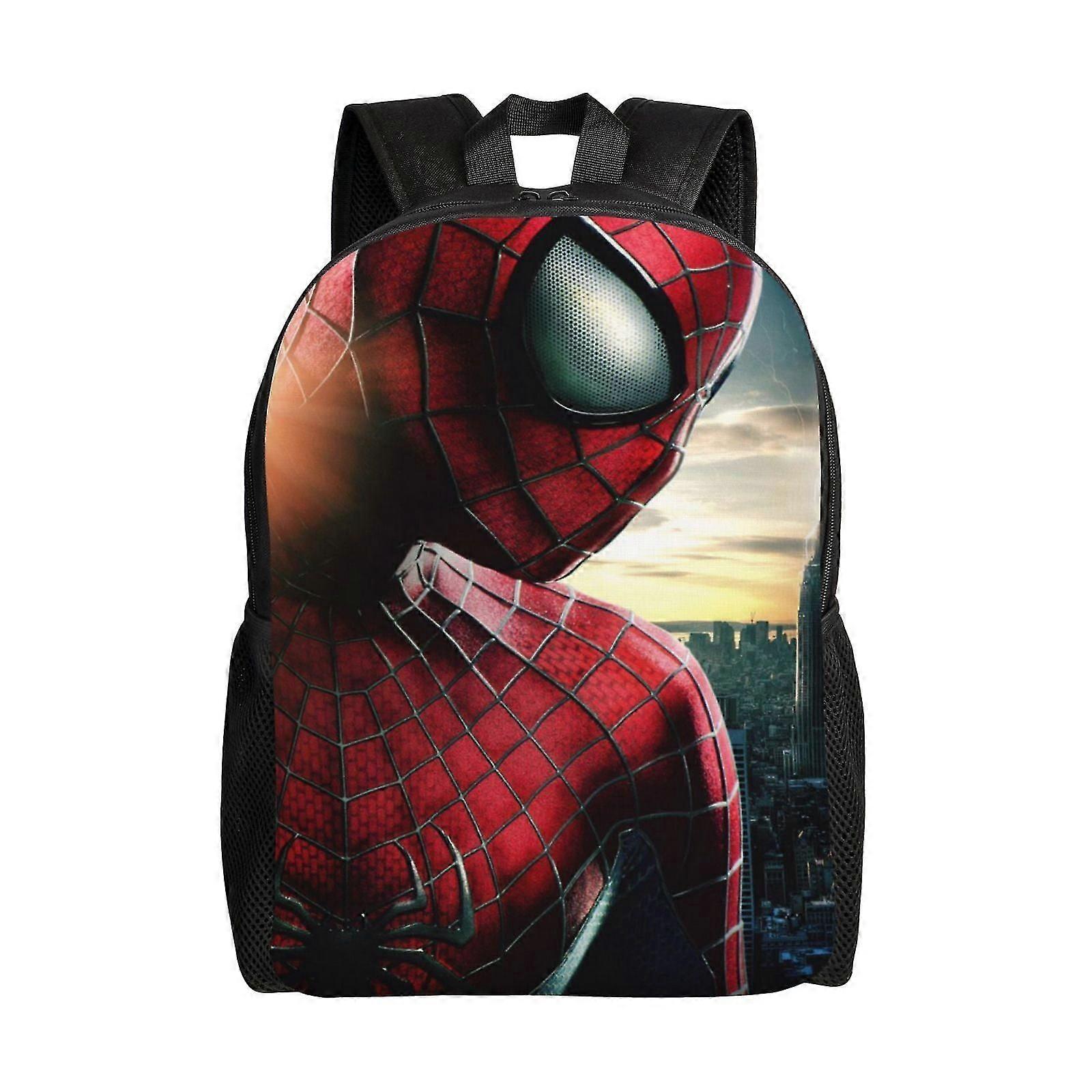 j5257 Spider Man Backpack, Travel Laptop Backpack, Water Resistant College School Computer Bag, Durable e5257