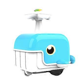 Kid Connection Toys Kinder-Druckspielzeug, niedlicher Schiebewagen, blau, für draußen