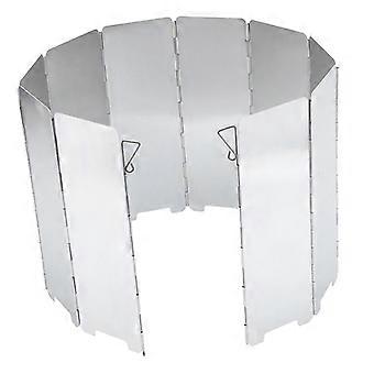 Aluminum Alloy Camp Wind -dix Folding Plate Camping Picnic Cooker Wind Screen