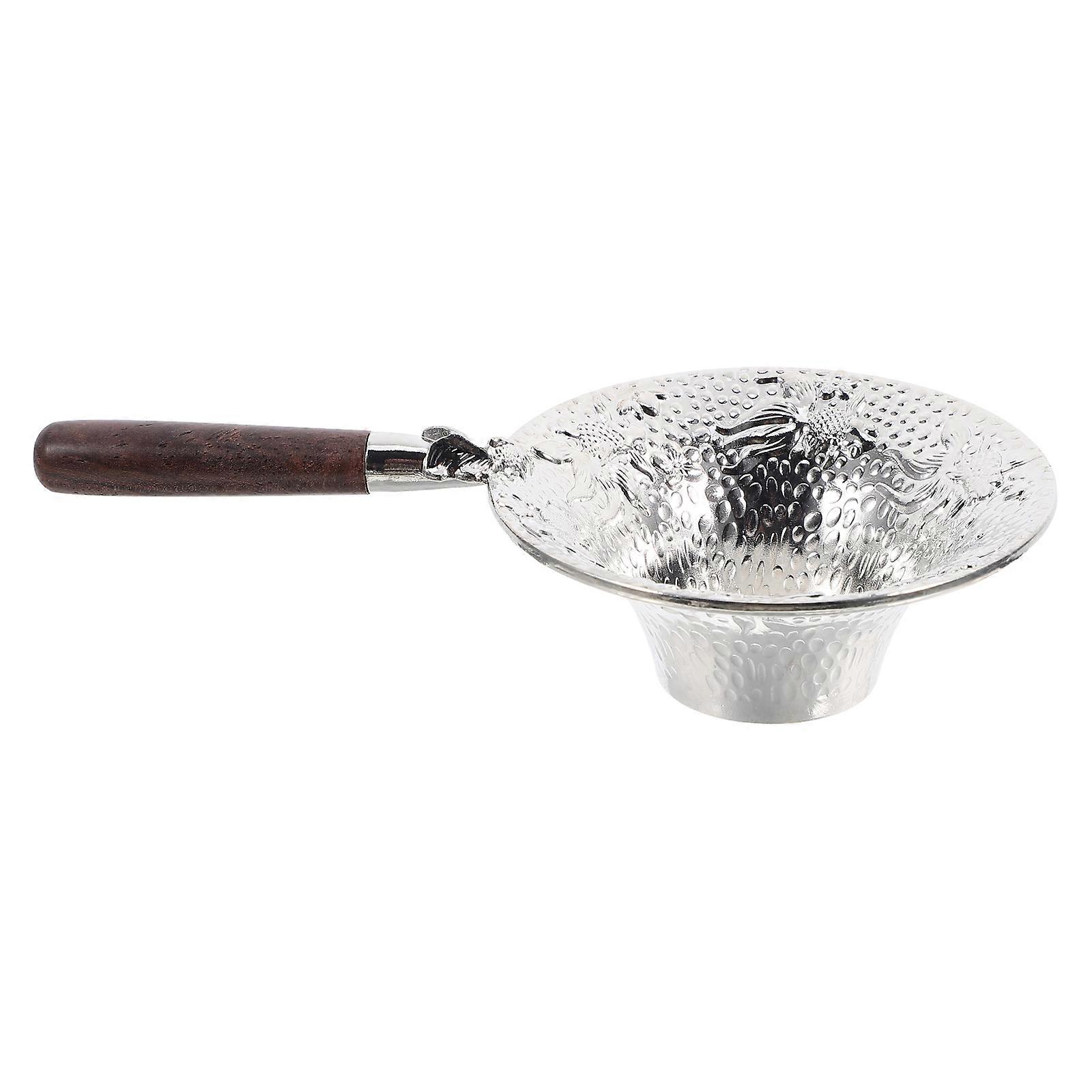 Fine Mesh Tea Strainers Loose Leaf Tea Infuser with Handle 4Pcs Filter