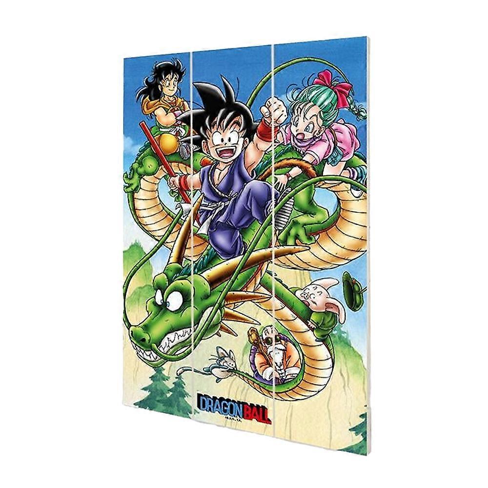 Dragon Ball Holzdruck